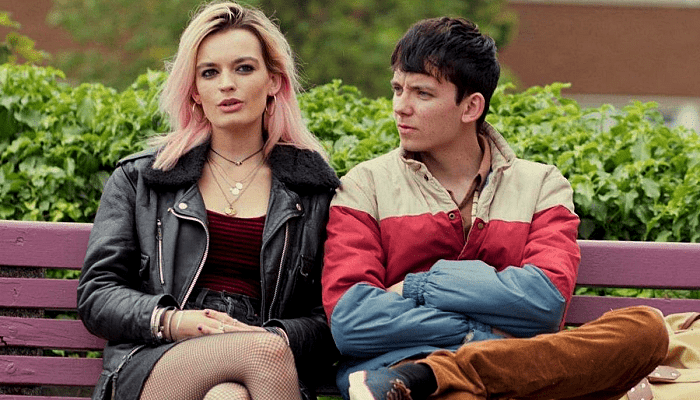escena de la serie "Sex Education"
