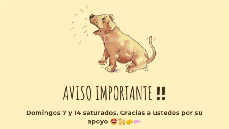 Anuncio de la página Bien bañados WOW