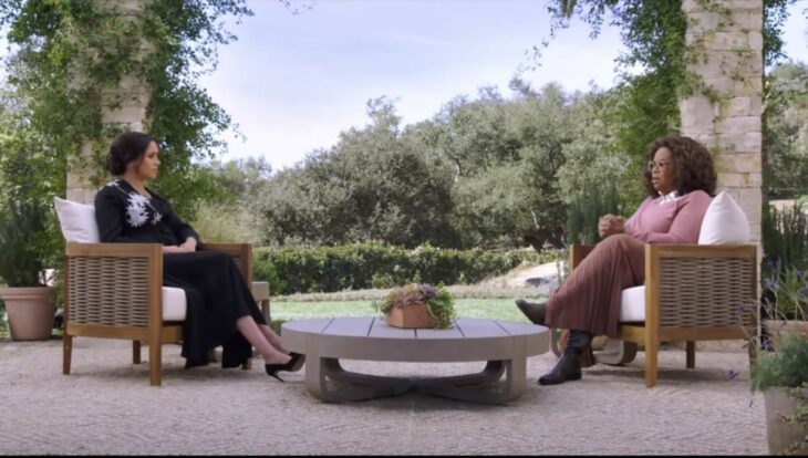 Meghan Markle con Oprah Winfrey