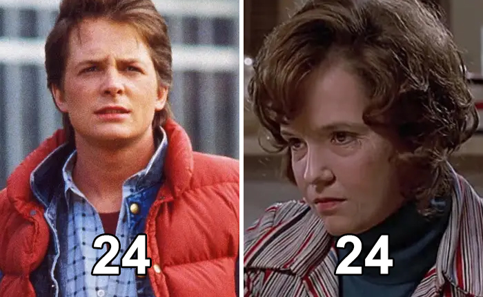 Michael J. Fox y Lea Thompson