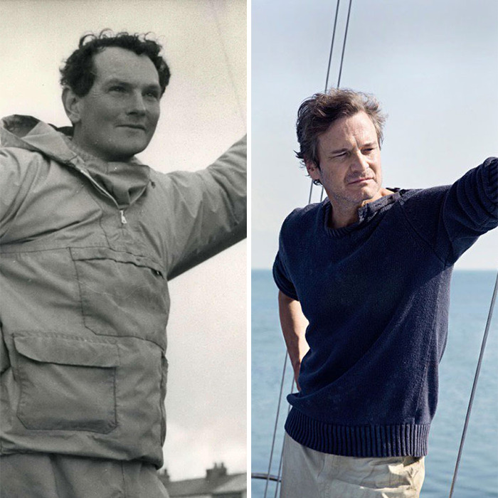 Donald Crowhurst interpretado por Colin Firth