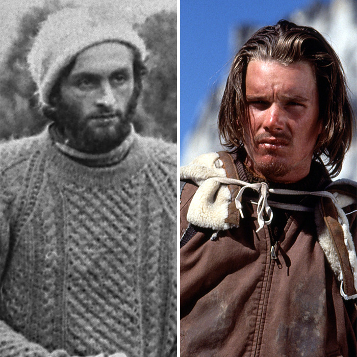 Nando Parrado interpretado por Ethan Hawke