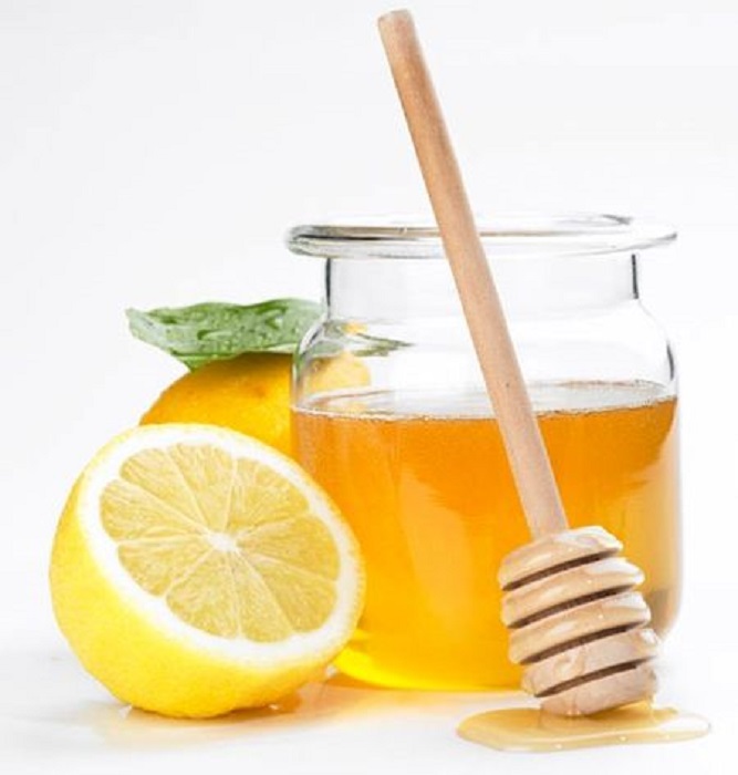 Ingredientes de mascarilla de miel y limón