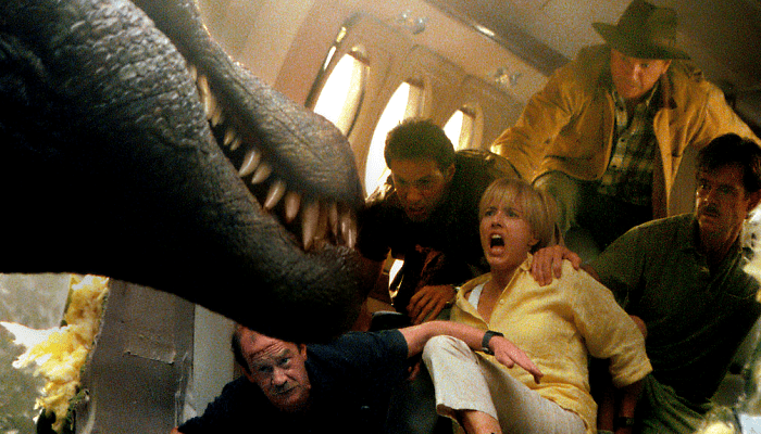 escena de Jurassic Park III