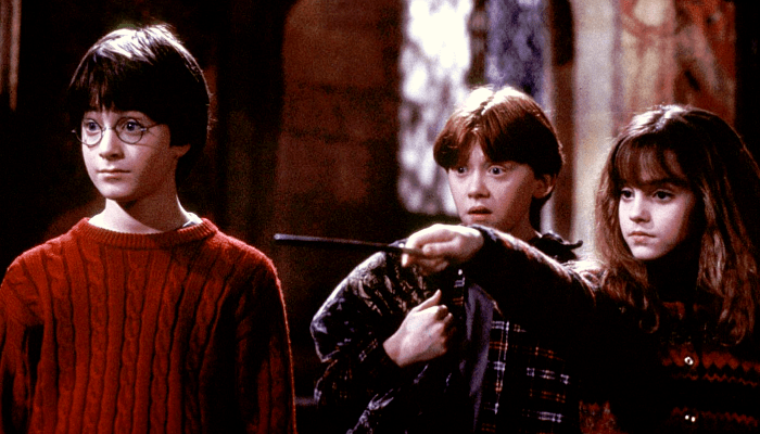 escena de Harry Potter y la piedra filosofal