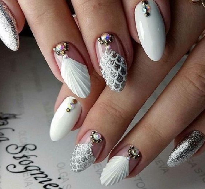 Manicura inspirada en el mar