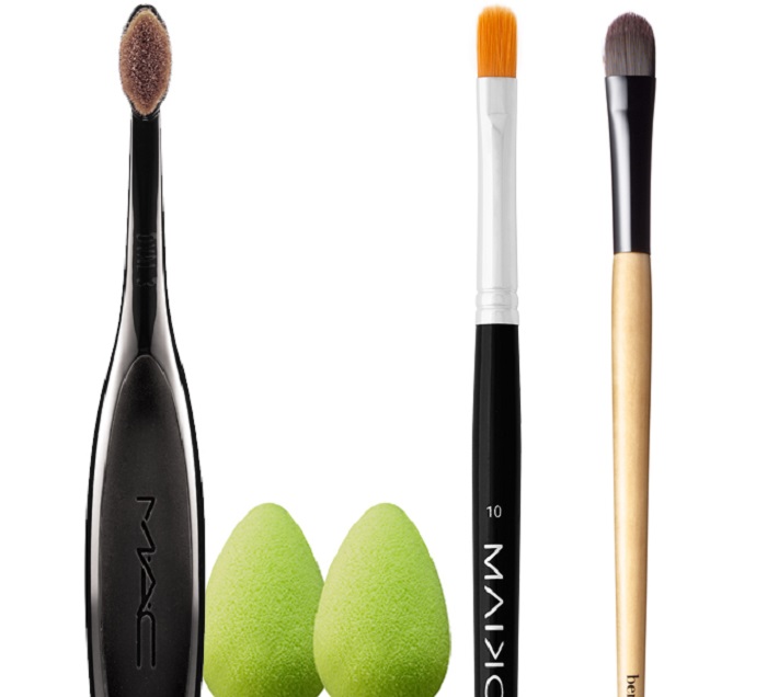 Brochas para corrector de maquillaje