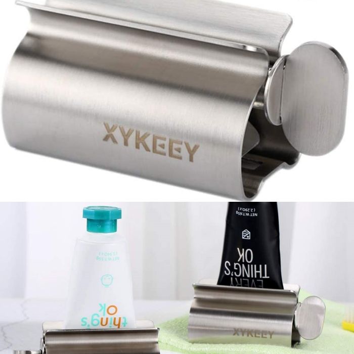 rodillo para pasta de dientes, productos skincare