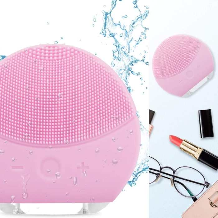 limpiador facial eléctrico para remover impurezas del rostro