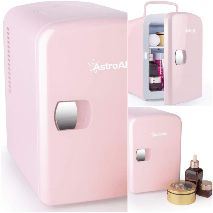 mini fridge mini refrigerador para productos de skincare