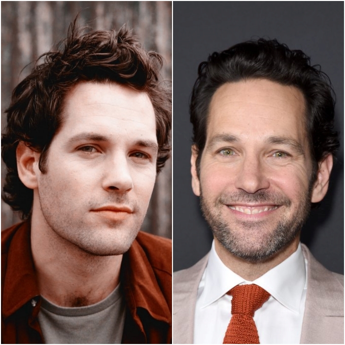 actor paul rudd en 1989 y en 2020