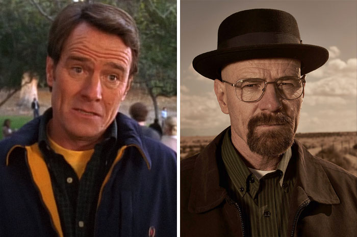 Bryan Cranston como Hal From y Walter White
