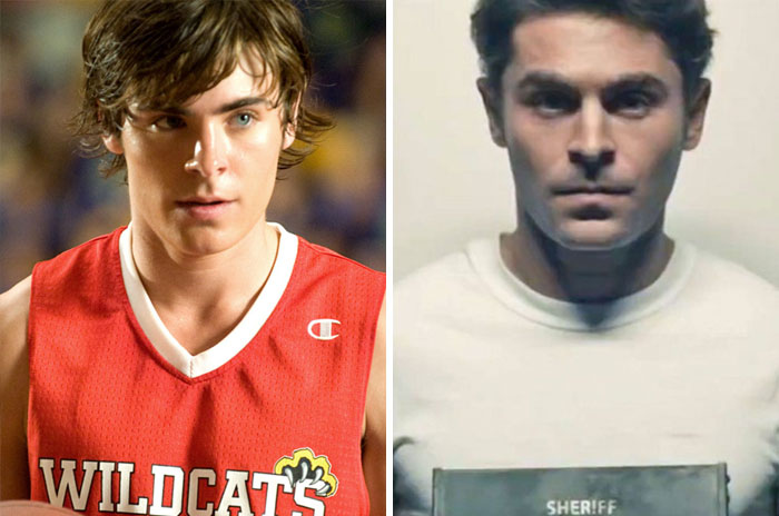 Zac Efron como Troy Bolton y Ted Bundy