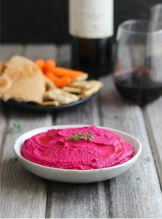 Hummus rosa