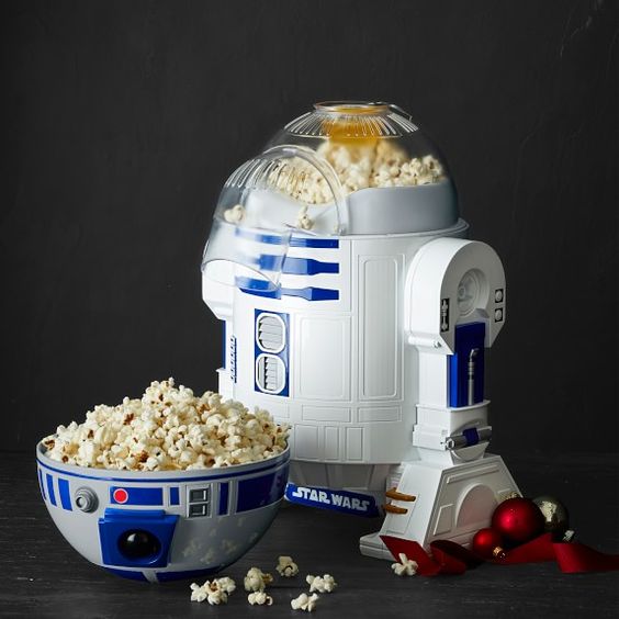 Contenedor de palomitas en forma de R2D2