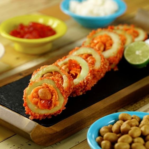 Pepiloco con chamoy y cacahuates; 15 Deliciosas y sencillas botanas para disfrutar del Super Bowl