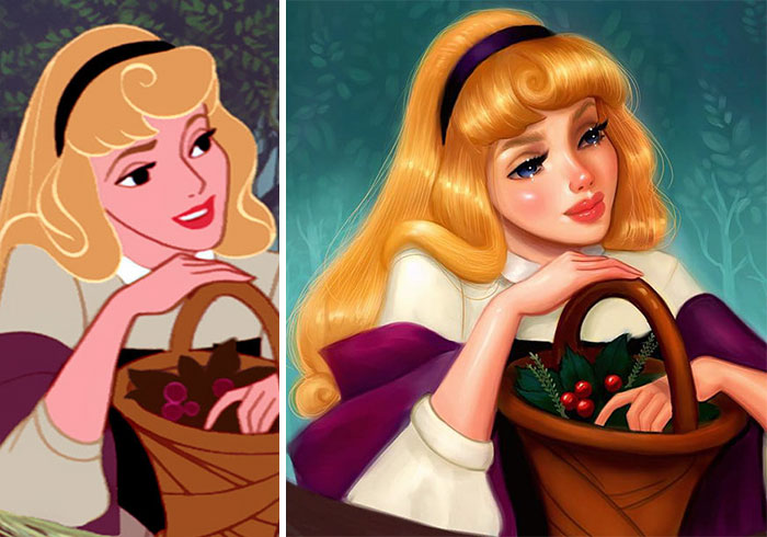 Aurora Ilustración digital isabelle staub 