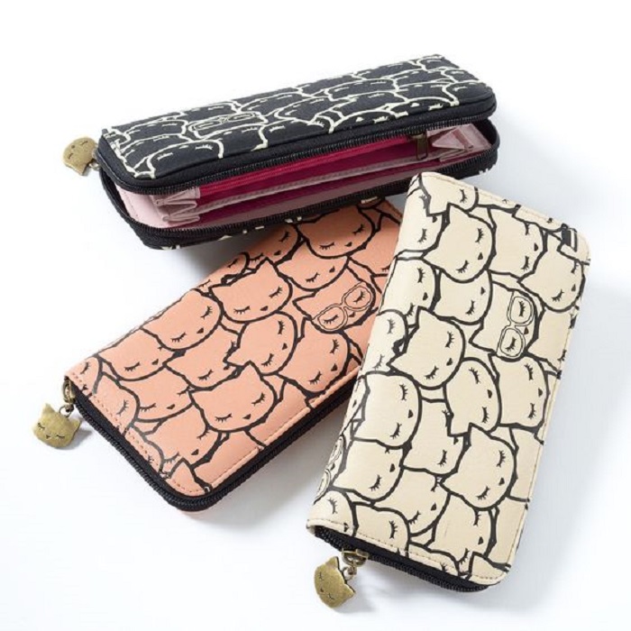 Carteras con diseños de gatitos