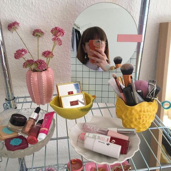 Ideas para rincón de maquillaje o tocadores