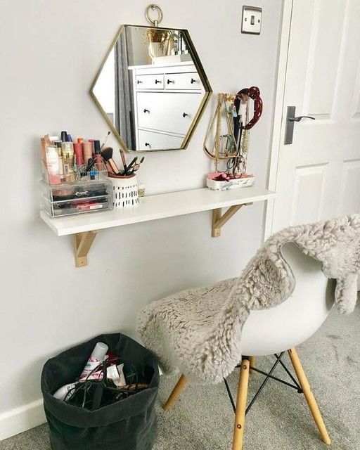 Ideas para rincón de maquillaje o tocadores