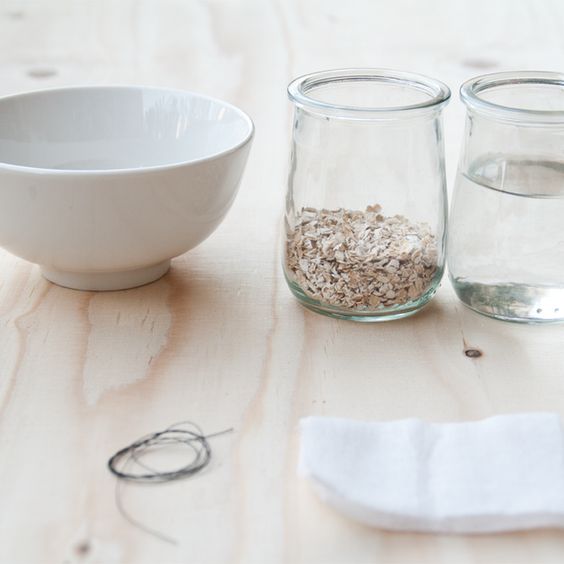 Tónico facial con avena
