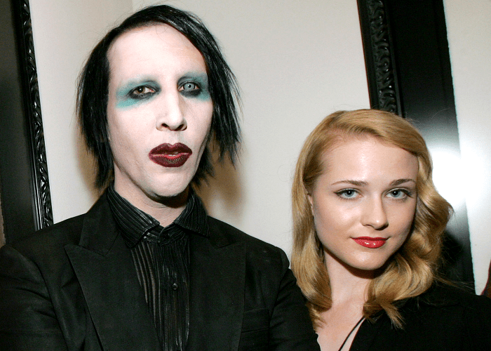 Marilyn Manson y Evan Rachel Wood
