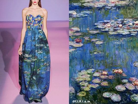 Moda inspirada en arte