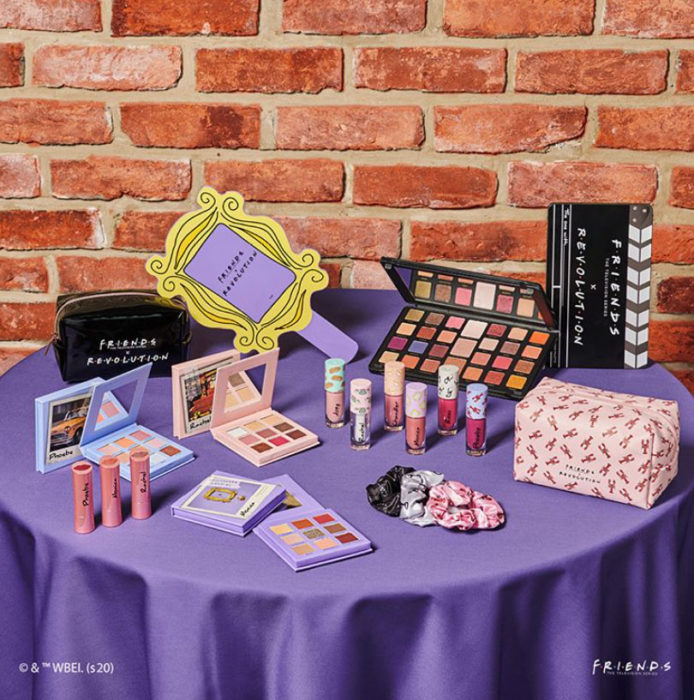Colección de Revolution Makeup inspirada en la serie Friends