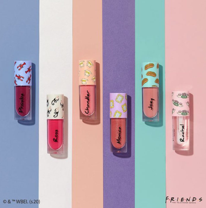 Lip gloss de la colección Revolution Makeup inspirada en Friends