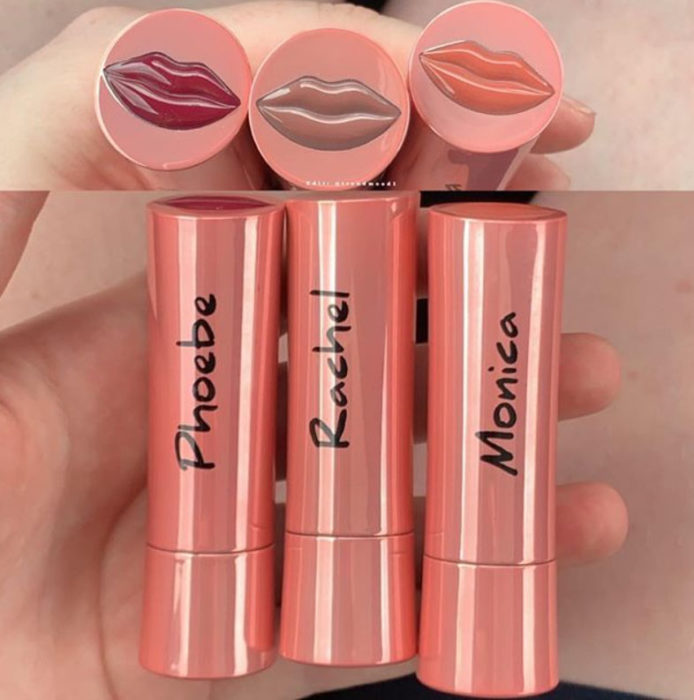 Labiales de la colección Revolution Makeup inspirada en Friends