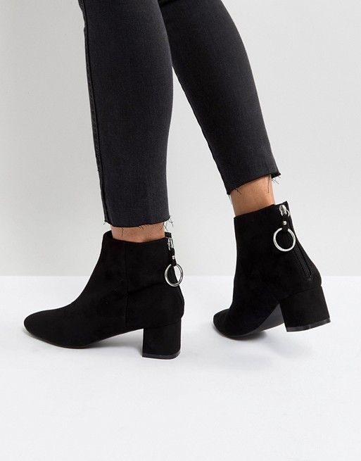Botines negros