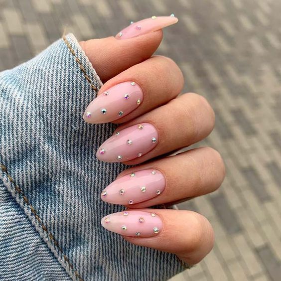 Uñas con glitter