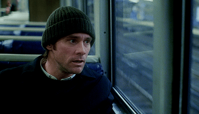 Jim Carrey en Eternal Sunshine Of The Spotless Mind