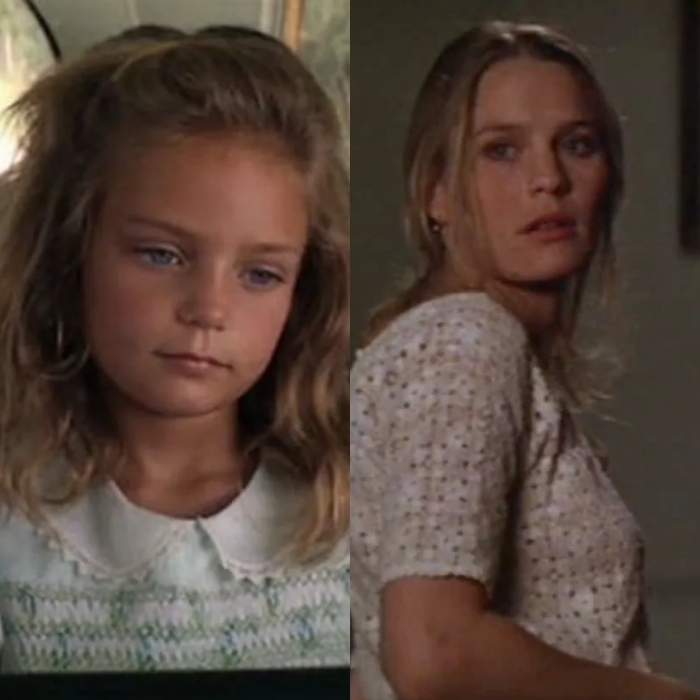 Hannah R. Hall interpreta la versión más joven de la actriz Robin Wright