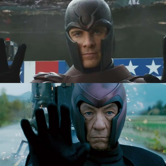 Michael Fassbender interpreta a la versión joven del actor Ian McKellen