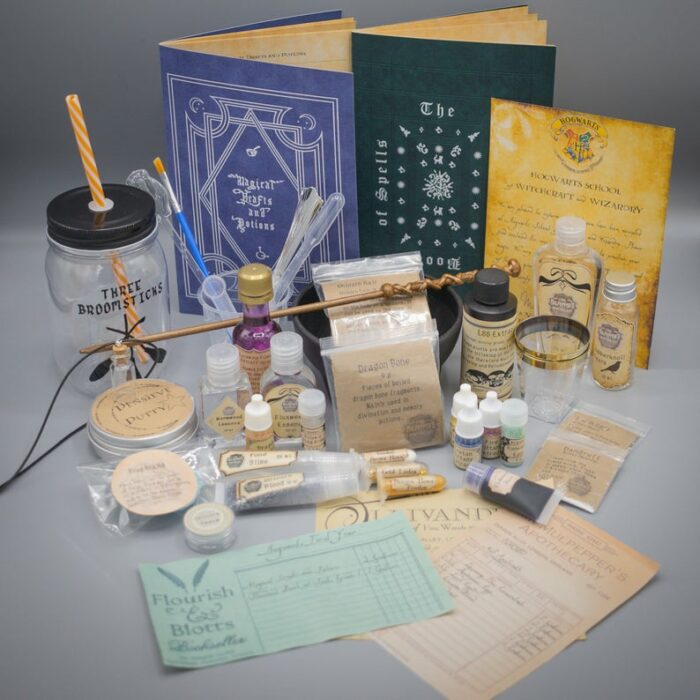 Kit de pociones mágicas inspirado en Harry Potter