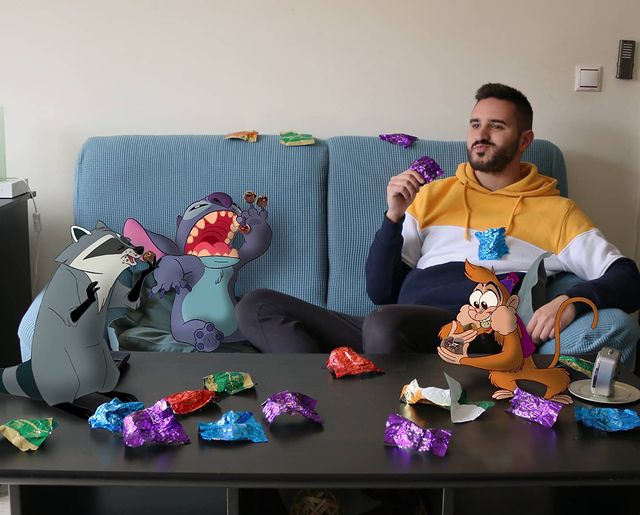 Samuel MB con Stitch