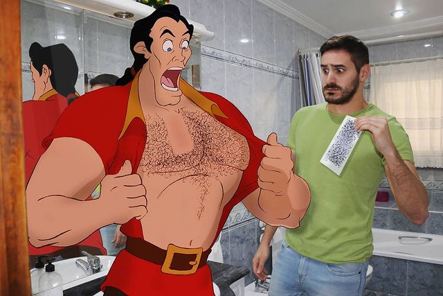 Samuel MB con Gastón