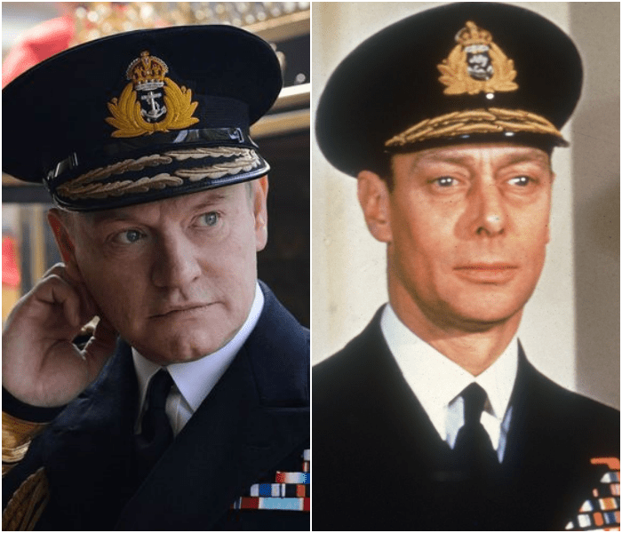 Jared Harris como el Rey Jorge VI de Inglaterra