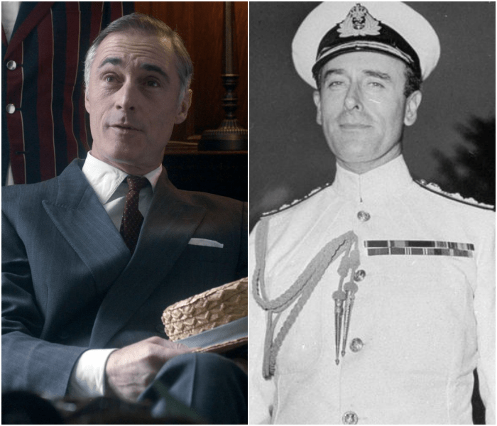 Greg Wise como Lord Mountbatten