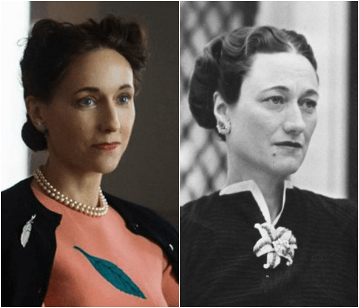 Lia William como Wallis Simpson