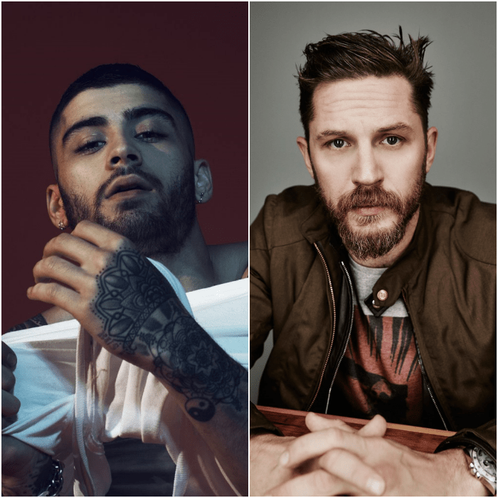 zayn malik y tom hardy
