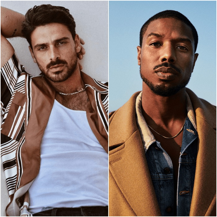 Michele Morrone y Michael B. Jordan
