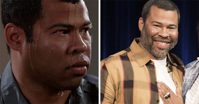 Protagonista de los memes que está sudando