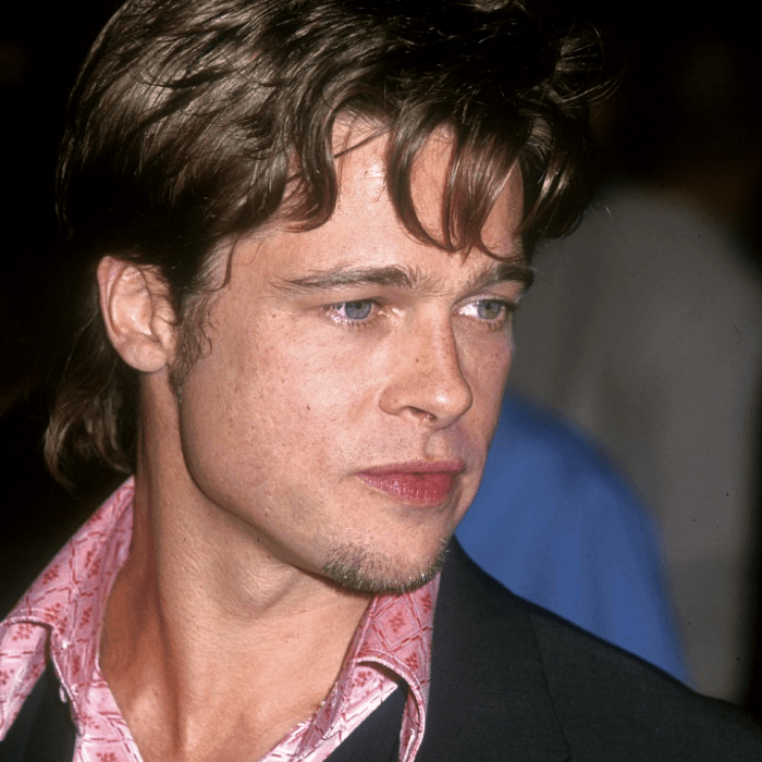 Brad Pitt joven en los 80s, 90s, 2000