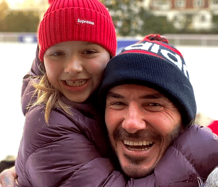 david beckham y su hija harper beckham