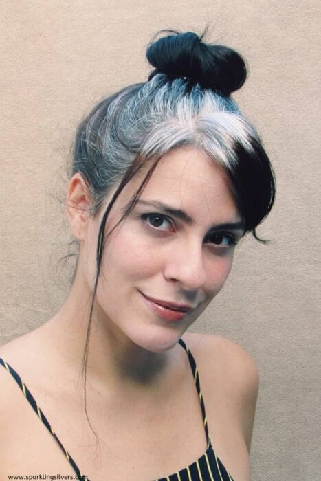 Peinados para cabellos con canas