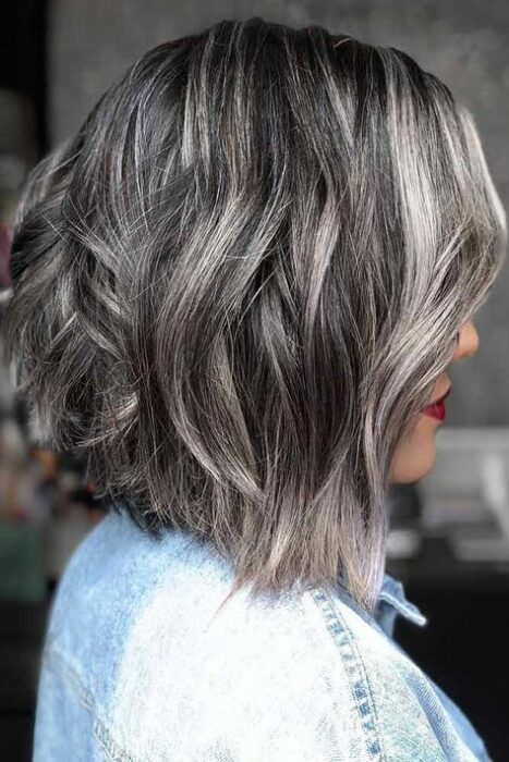 Peinados para cabellos con canas