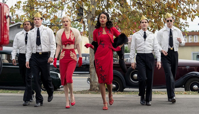 escena de la serie de netflix hollywood
