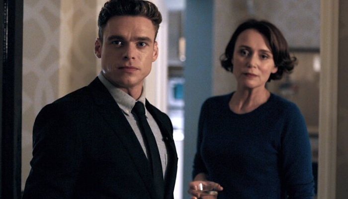 escena de la serie de el guardaespaldas en netlix 